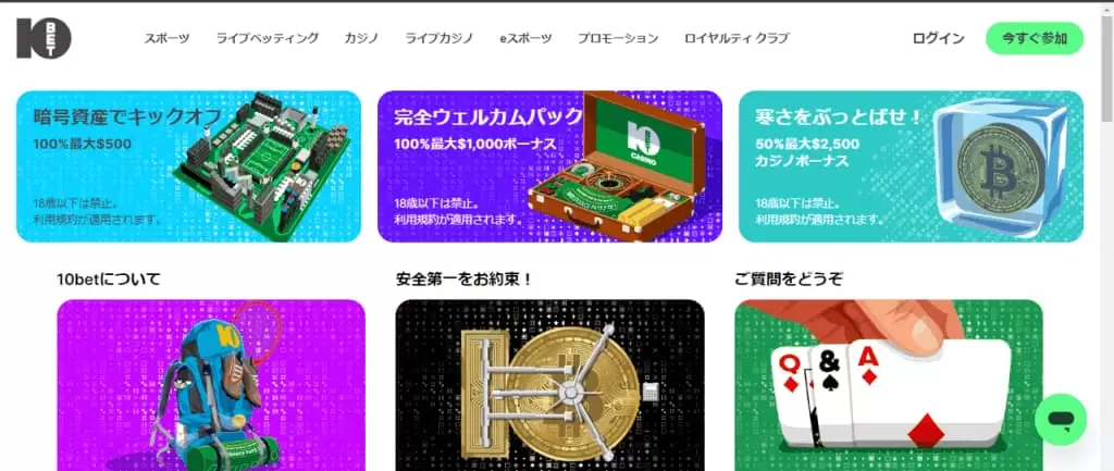 10ベット