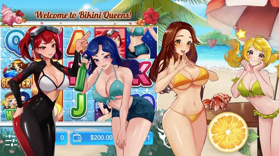 ビキニクイーンズの画像
