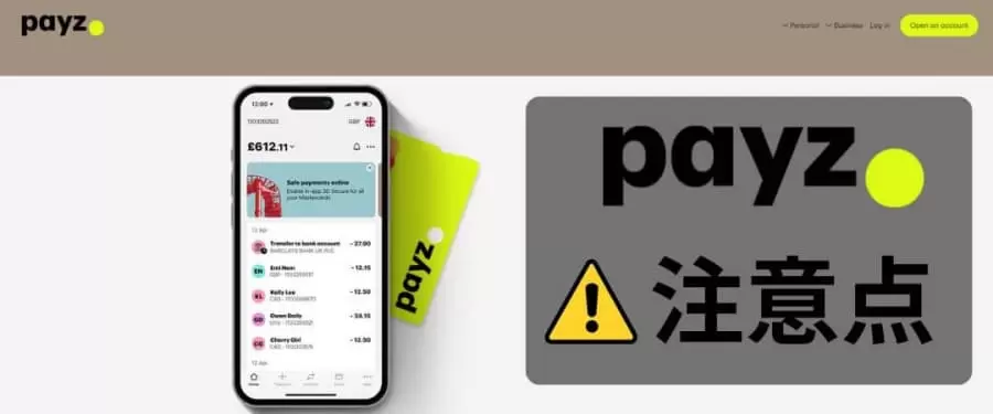 payz 注意点