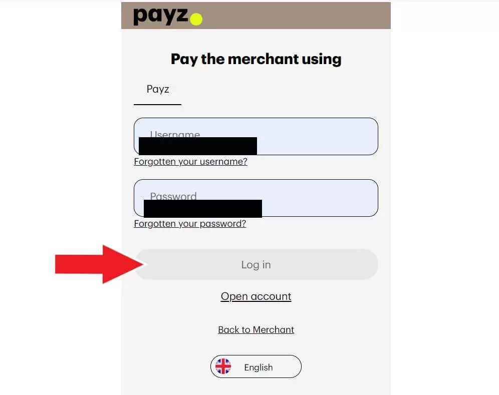 ベラジョン入金　payz ログイン