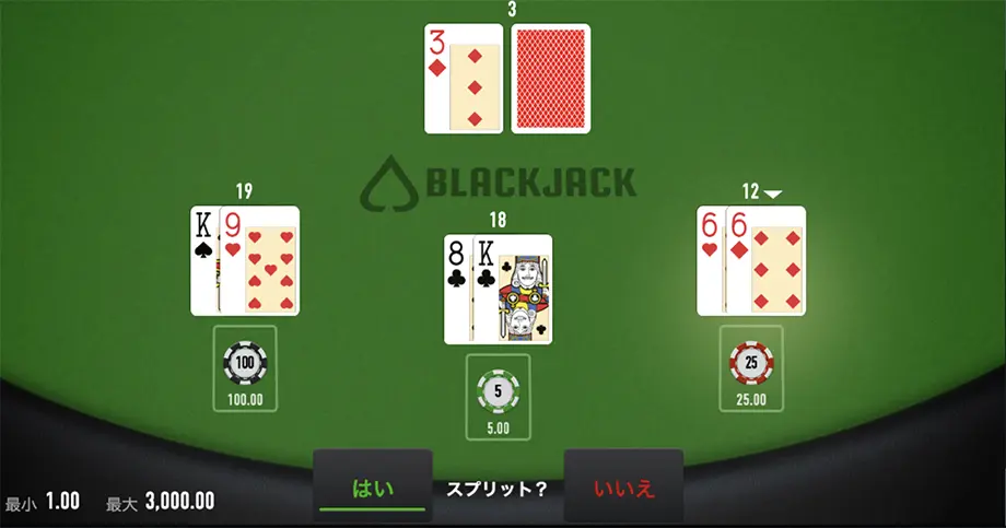 ブラックジャックのイメージ