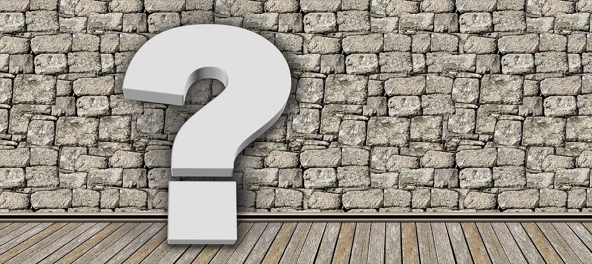 big question mark